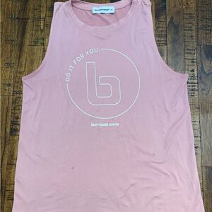 Burn Boot Camp Pink Tank Top
